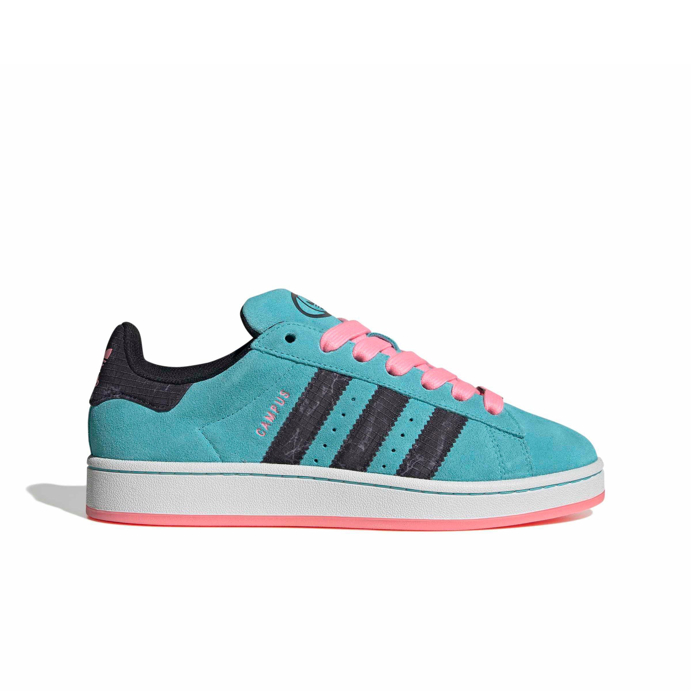 adidas Originals Campus 00s "Pulse Aqua/Core Black/Beam Pink" Men's Shoe - AQUA/BLACK/PINK